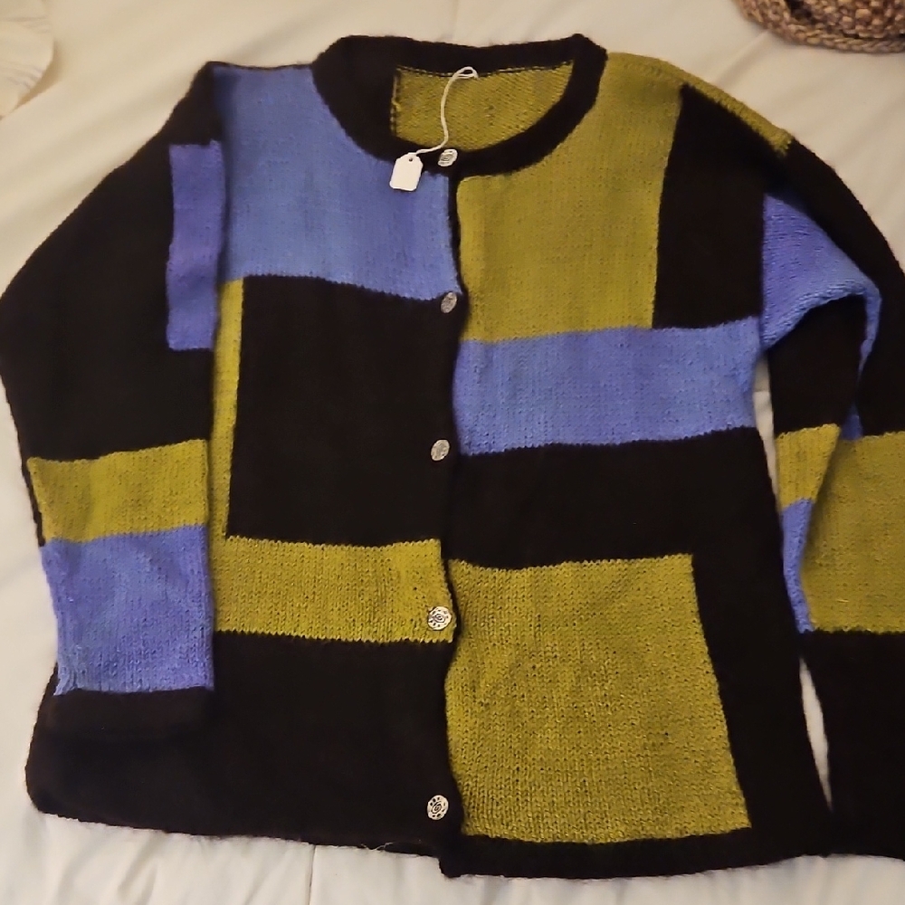 Color Block Women's Sweater